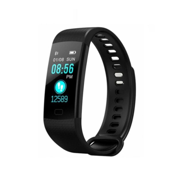 QS80 Heart Rate, Blood Oxygen Exercise Meter, Waterproofing Health Ring Intelligent Hand Ring Watch Blood Pressure