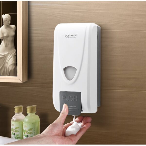 Wall-Mounted Hand Press Foam Soap Dispenser
